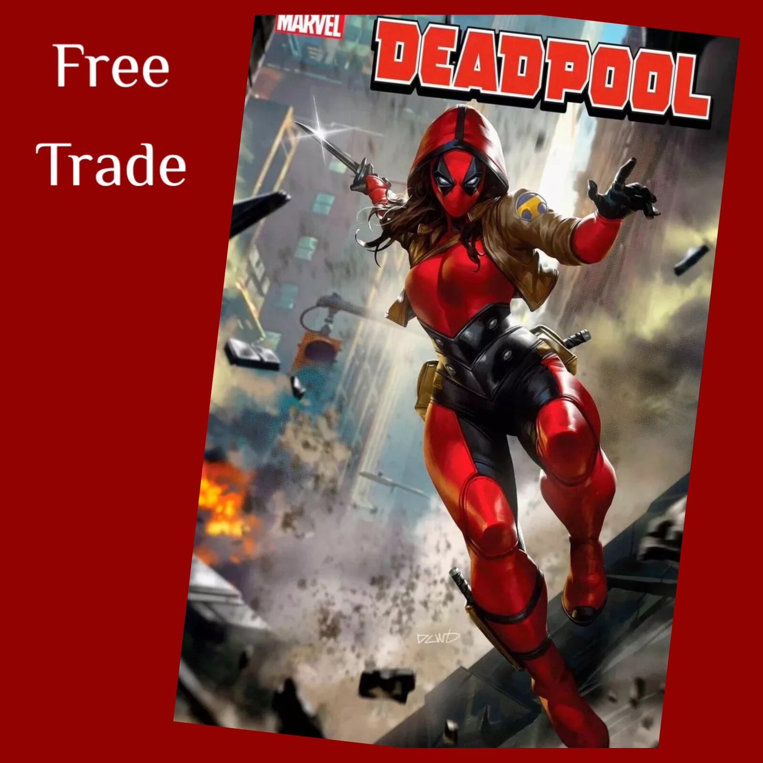 [FREE TRADE] DEADPOOL #8 CHEW 1:100 VIRGIN 🔑 ELLIE KEY