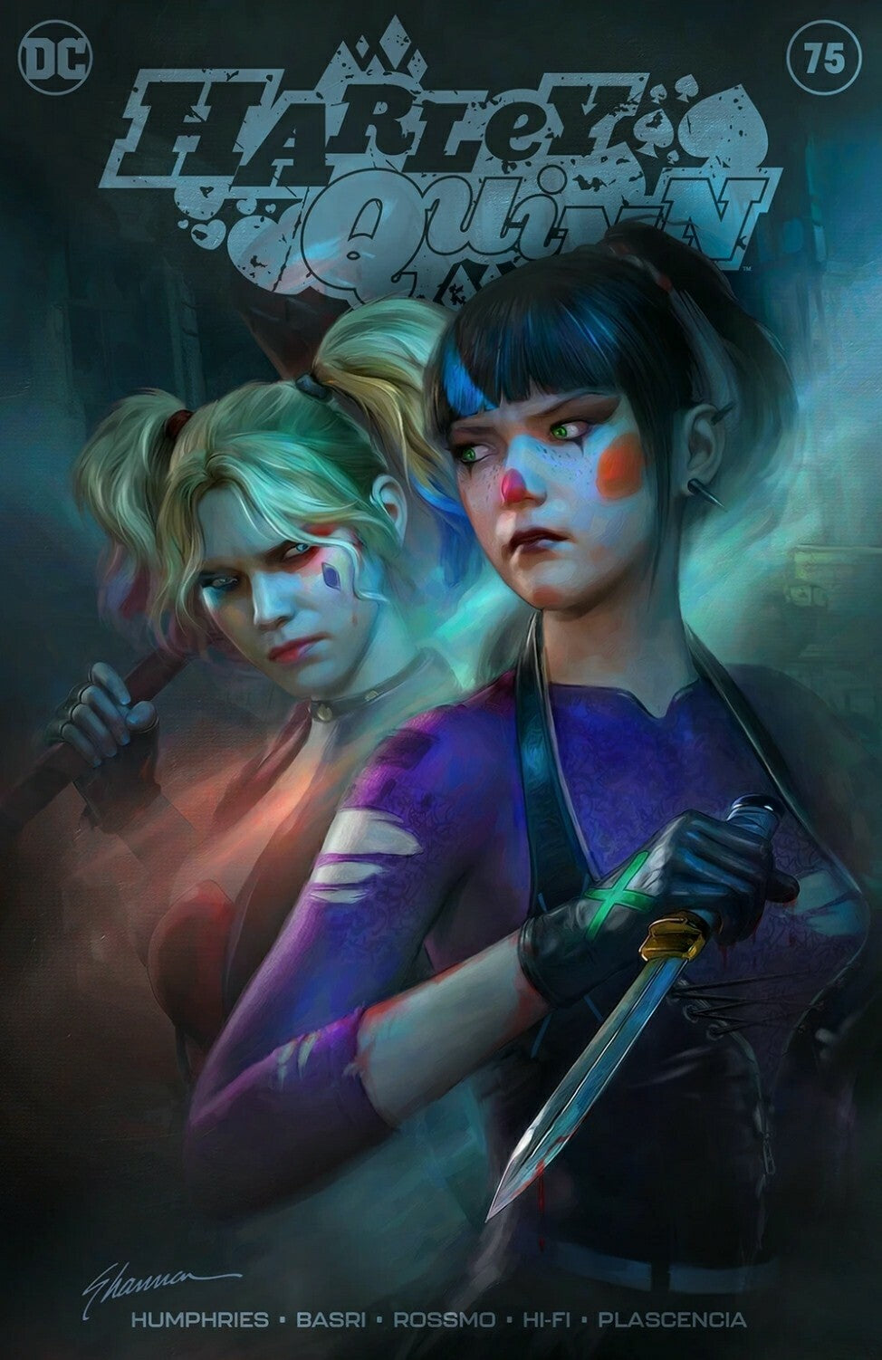 🔥 Harley Quinn #75 Shannon Maer Trade/Minimal Set - in hand 🔥 Batman punchline