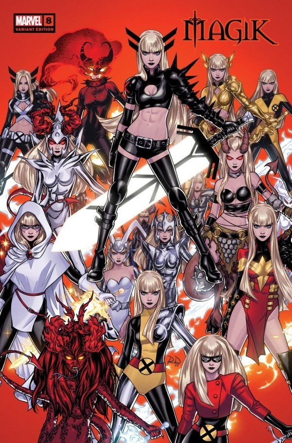 MAGIK #8 CGC 9.8 🔥 1:25 RUSSELL DAUTERMAN VARIANT CUSTOM X-MEN LABEL