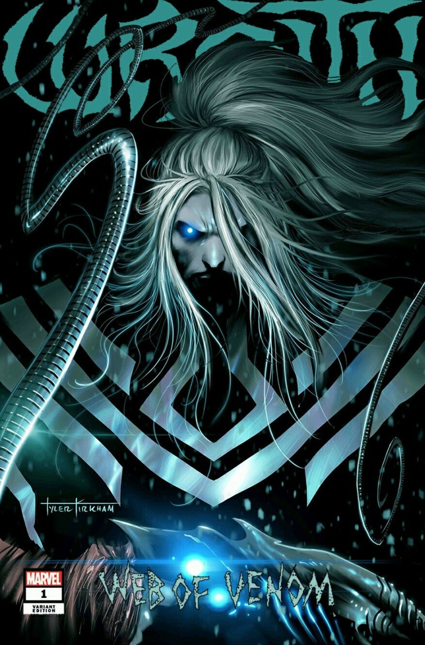 🔥🔥  WEB OF VENOM WRAITH #1 VARIANT KIRKHAM TRADE 🕸️ KNULL Crain 27 skan