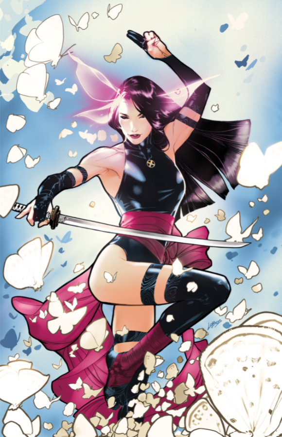 PSYLOCKE: NINJA #1 🔥 PABLO VILLALOBOS 1:100 VIRGIN VARIANT