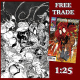 SPIDER-MAN & WOLVERINE #2 KAARE ANDREWS RATIO VIRGIN 2ND PRINTING VARIANT [1:25]