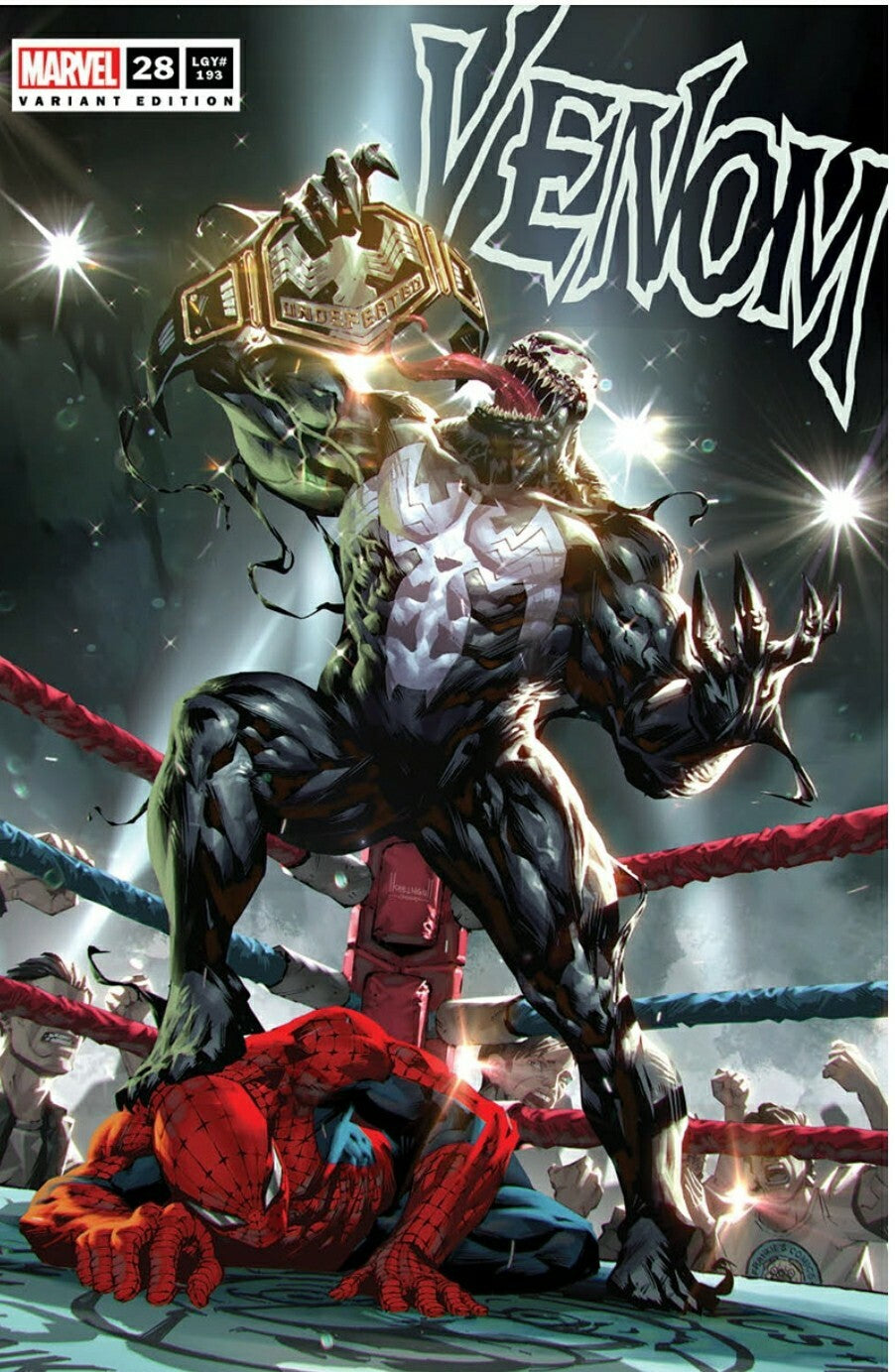 🔥 VENOM 28 KAEL NGU WWE WRESTLING VARIANT SET NM SPIDER-MAN CARNAGE KNULL VIRUS