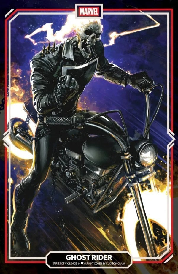 SPIRITS OF VIOLENCE #4 🔥 CLAYTON CRAIN VIRGIN VARIANT 1:50