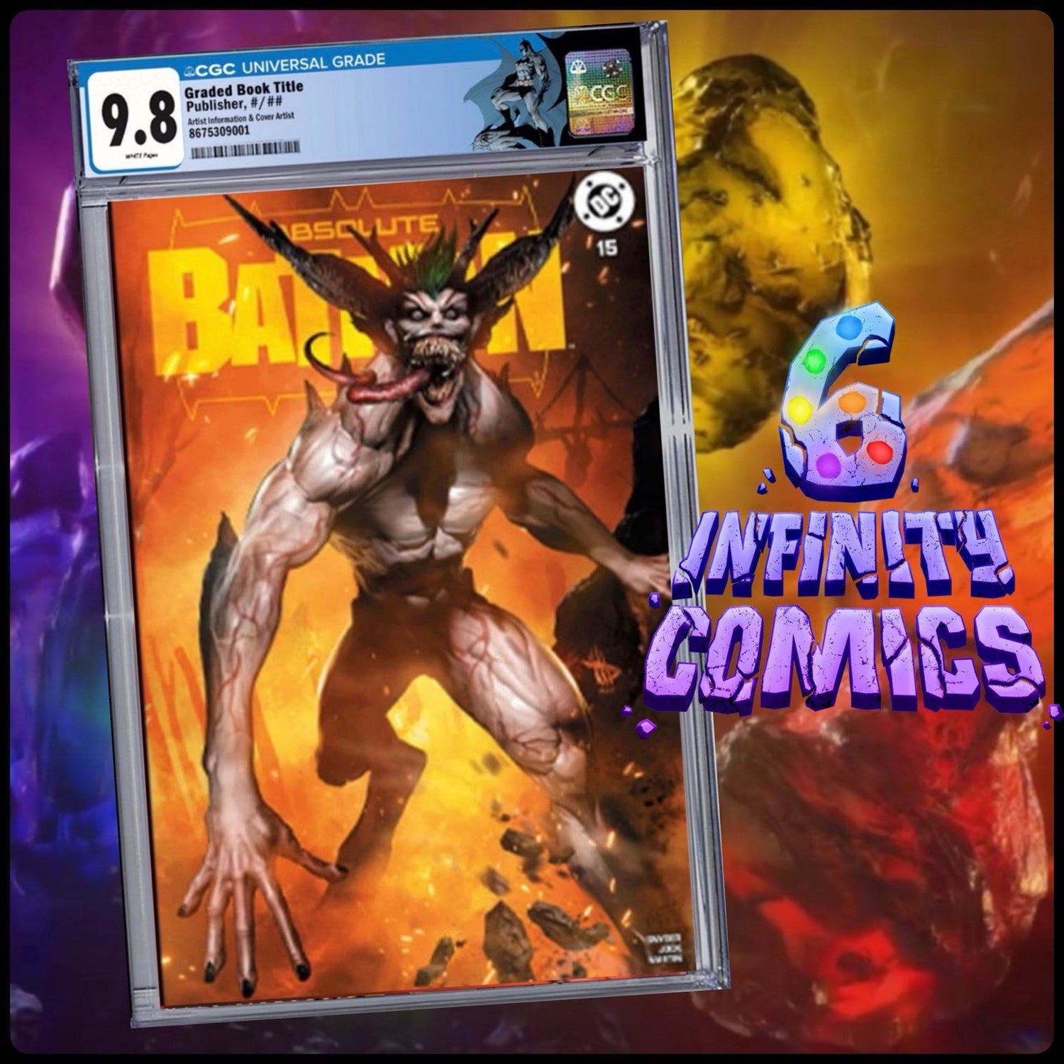 Absolute Batman #15 | Dave Wilkins Exclusive Trade Variant | PRE-SALE |🔥