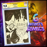 LUCKY DEVILS 1 CGC 9.8🔥SIGNED C. SOULE - MILLER INCENTIVE VIRGIN FOIL [1:50]