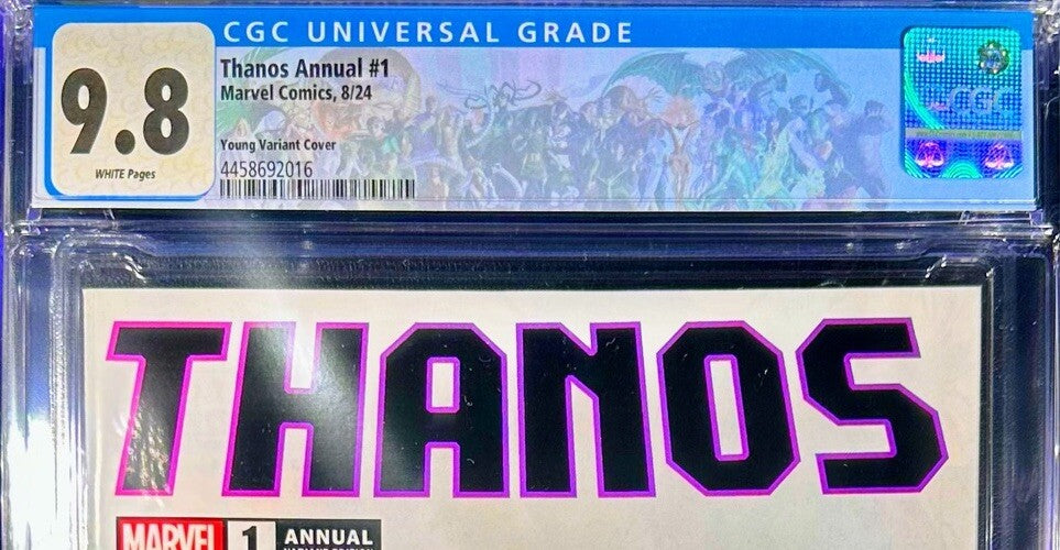 🔥🚨 THANOS ANNUAL #1 | SKOTTIE YOUNG'S BIG MARVEL VARIANT | CGC 9.8 🔥 Doom 1