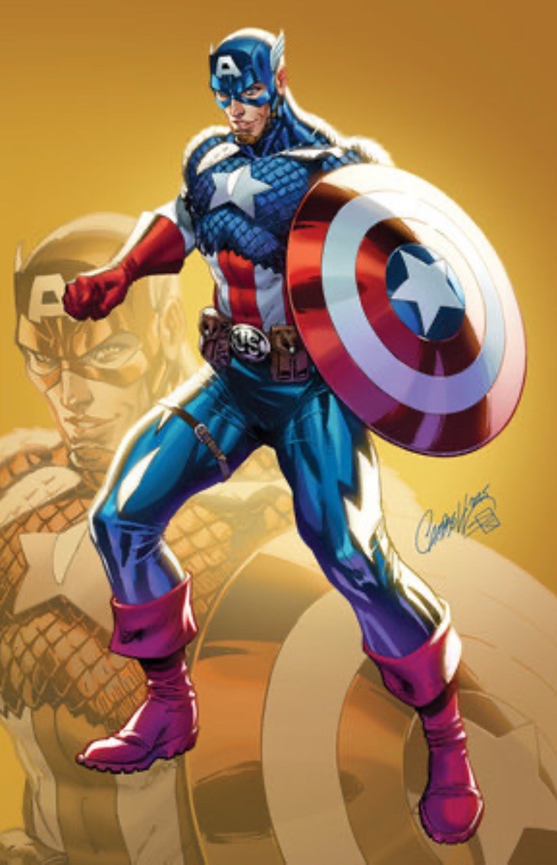 CAPTAIN AMERICA #2 1:100 J. SCOTT CAMPBELL VIRGIN VARIANT