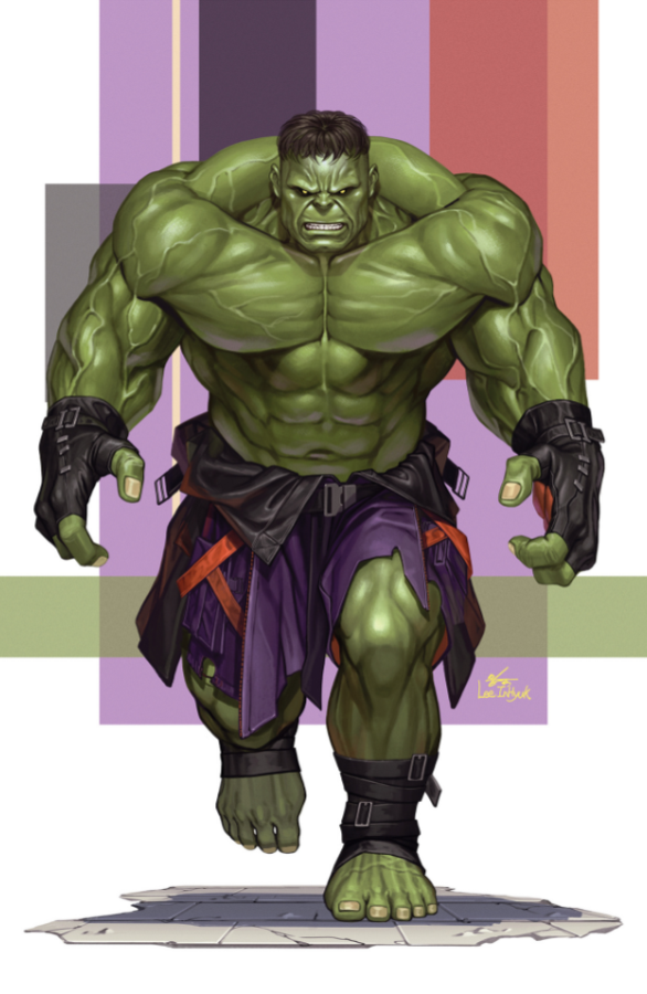 INFERNAL HULK #1 🔥 INHYUK LEE STREET-VERSE VIRGIN VARIANT [1:50]