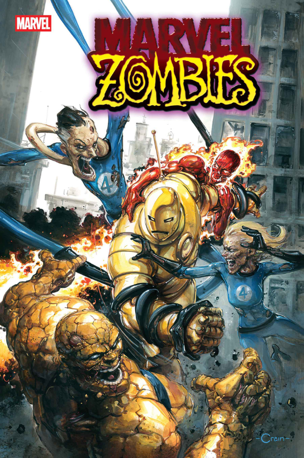 MARVEL ZOMBIES: RED BAND #1 RYAN BROWN VARIANT [POLYBAGGED] [1:25]