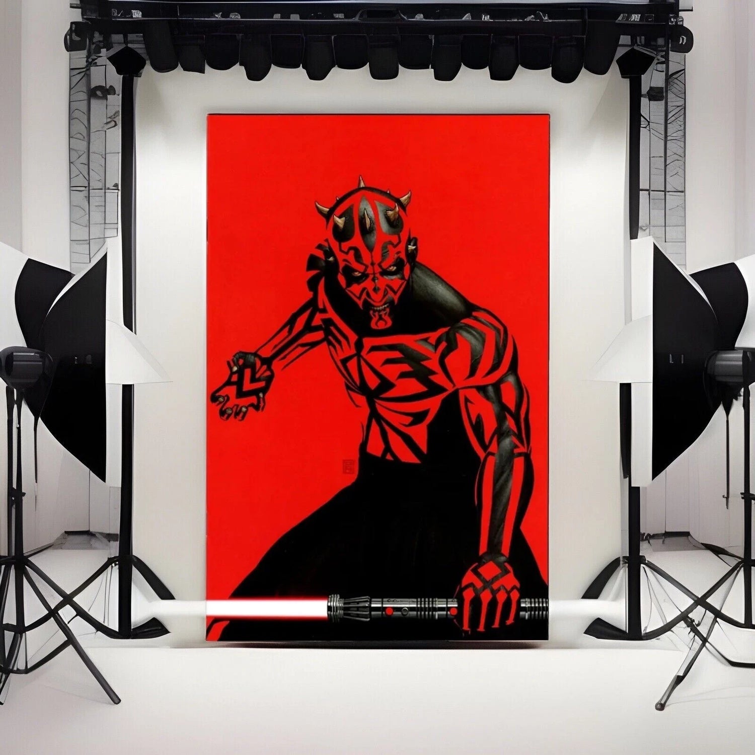 STAR WARS #41 (2024) NM LOT OF 2, DARTH MAUL, VENTRESS NEGATIVE SPACE JTC