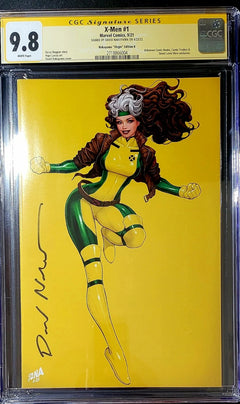 X-MEN, CGC, CGC 9.8, Virgin, Signed Edition, Signature Series, David Nakayama, Virgin Variant