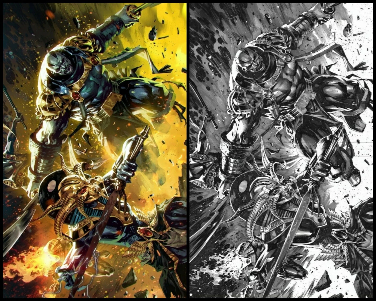 X-MEN, Kael Ngu, Virgin Variant, Virgin, Color, B&W