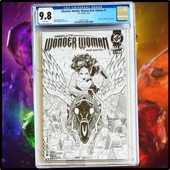 ABSOLUTE WONDER WOMAN #1 NOIR EDITION 🔥 CGC 9.8 VARIANT