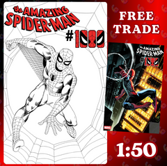 AMAZING SPIDER-MAN #1000 🔥 1:50 STEVE DITKO BLACK AND WHITE VARIANT PRE-SALE
