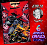 ABSOLUTE BATMAN #25 🔥 SIGNED REMARQUED MERCER FOIL TRADE NYCC