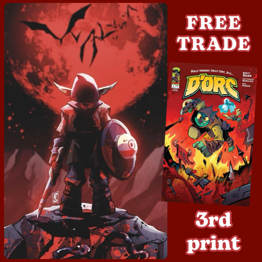 D'ORC #1 🔥 3RD PRINT ZELDA BOTW HOMAGE SABBATINI LTD 999 COA MEGACON