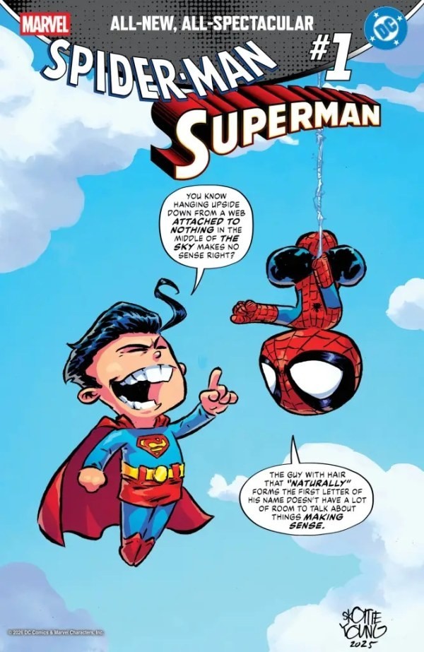 MARVEL/DC: SPIDER-MAN/SUPERMAN #1 🔥 FULL SET – ALL 20 MARVEL VARIANTS