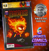 HELLVERINE #1 CGC 9.8 SS 🔥 SKOTTIE YOUNG VARIANT SIGNED