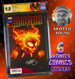 HELLVERINE #1 CGC 9.8 SS 🔥 SKOTTIE YOUNG VARIANT SIGNED