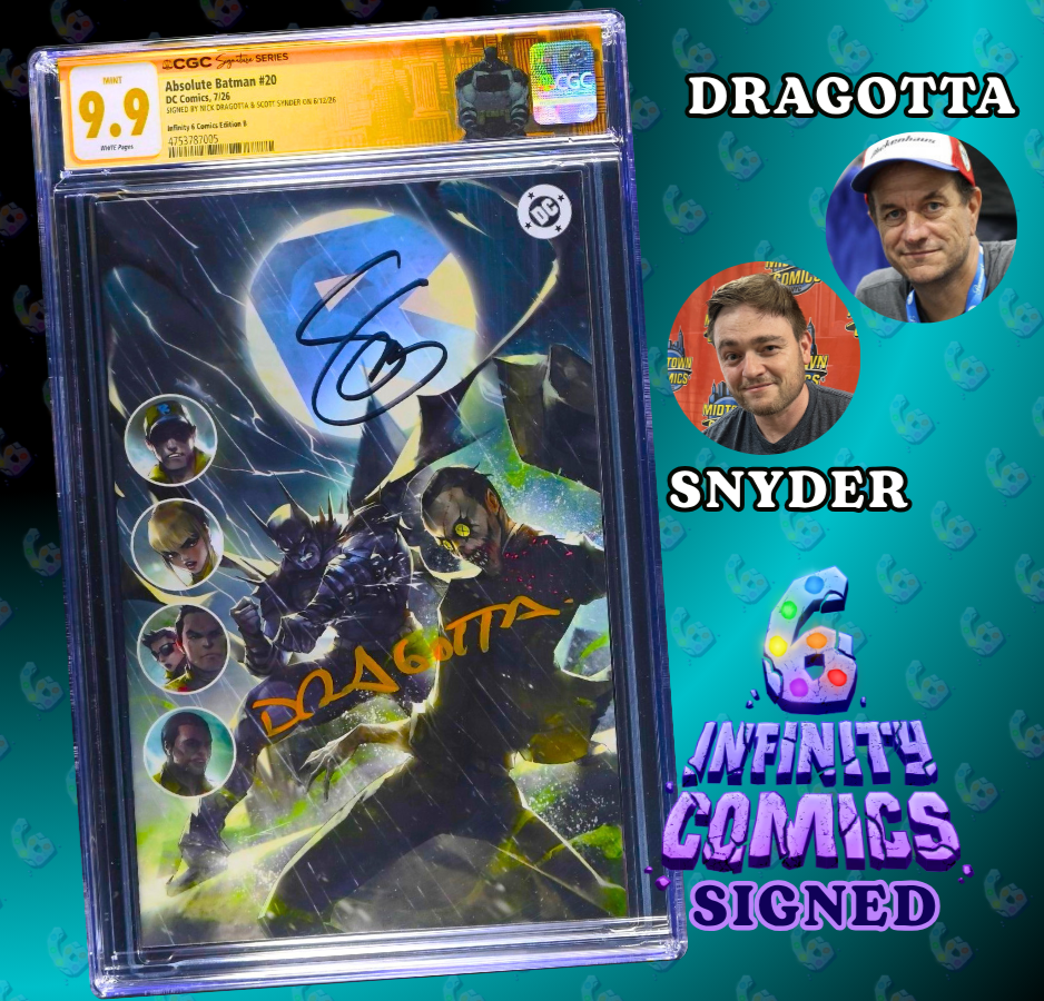 SS CGC 9.9 ‼️ ABSOLUTE BATMAN #20 🔥 TAO GITD VIRGIN 2x SIGNED SNYDER & DRAGOTTA