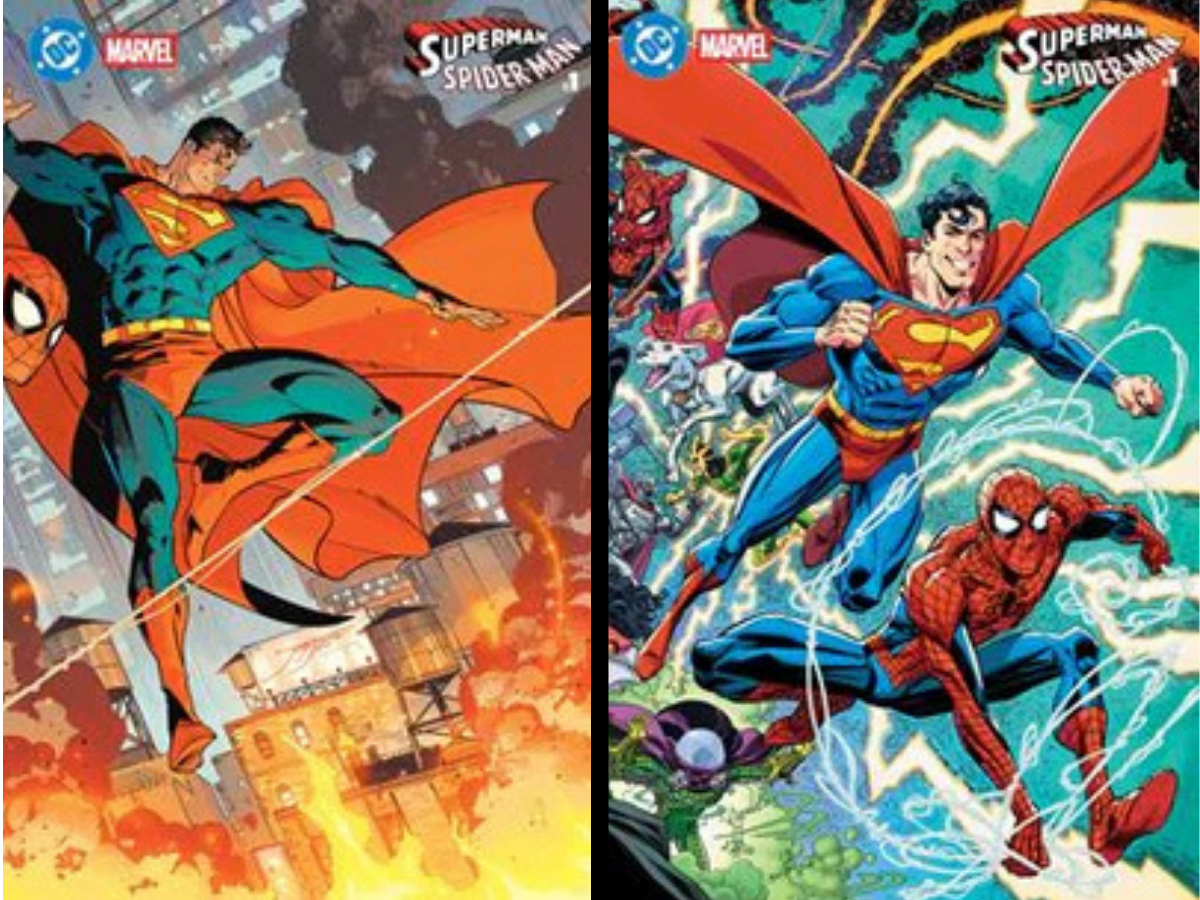 DC / MARVEL: SPIDER-MAN / SUPERMAN #1 🔥 BUNDLE COLLECTION - ALL 26 DC VARIANTS