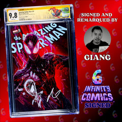 AMAZING SPIDER-MAN #29 CGC 9.8 SS 🔥 SIGNED AND REMARKED BY JOHN GIANG