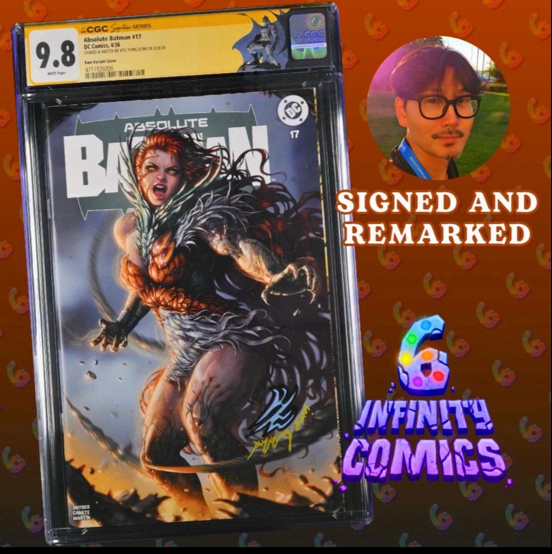 ABSOLUTE BATMAN #17 SS CGC 9.8 🔥 SIGNED & SKETCHED BY KYU YONG EOM VARIANT