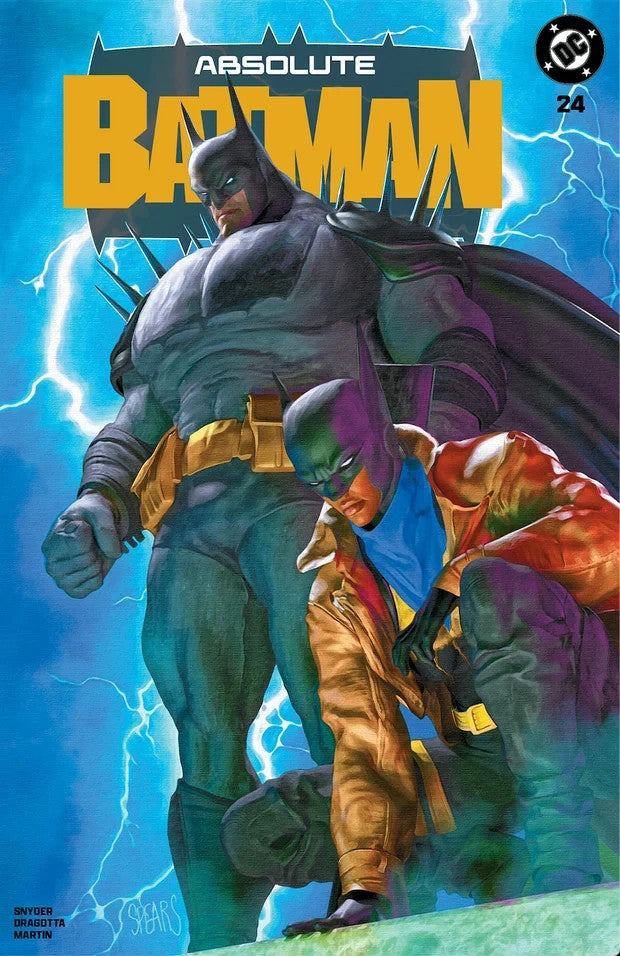 [2 PACK] ABSOLUTE BATMAN #24 🔥 MARK SPEARS EXCLUSIVE TRADE & VIRGIN CARDSTOCK