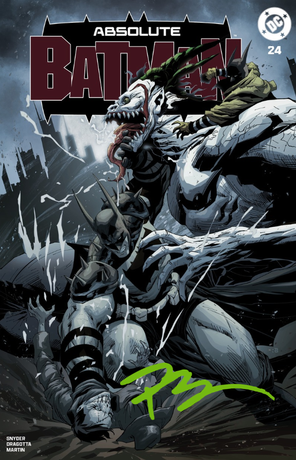 [SIGNED] ABSOLUTE BATMAN #24 🔥 RYAN BENJAMIN FOIL TRADE I6C NYCC EXCLUSIVE