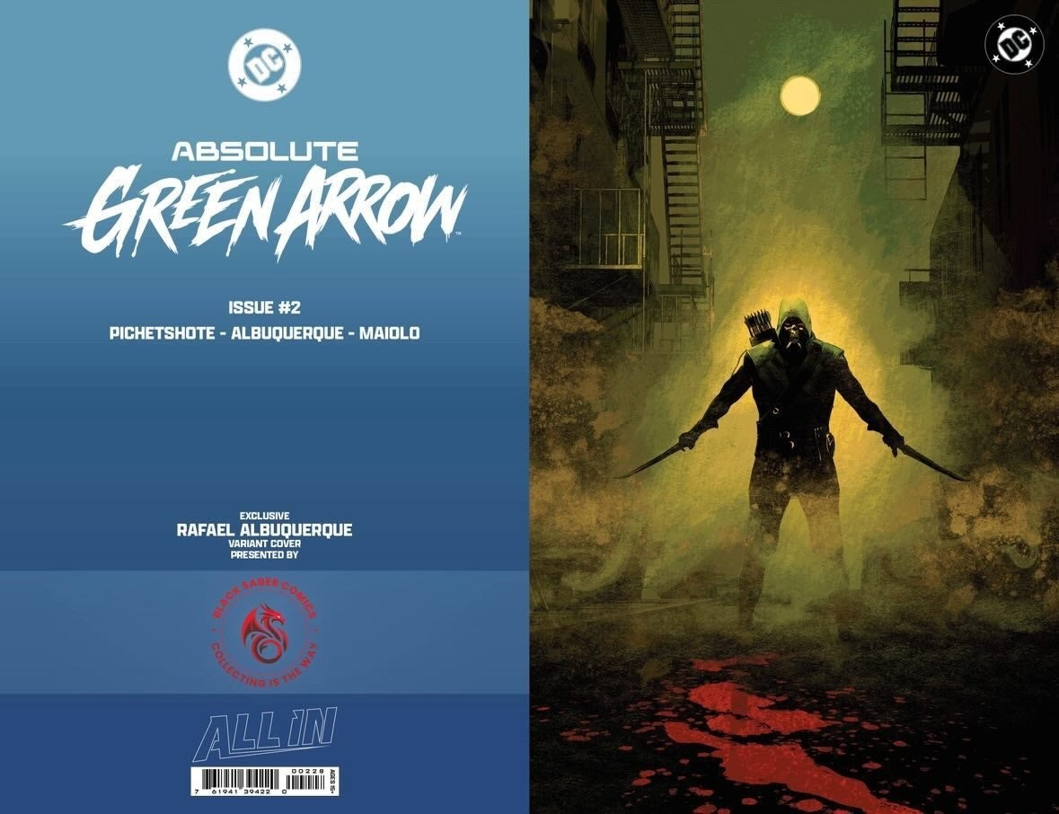 [SET] ABSOLUTE GREEN ARROW 2 🔥 RAFAEL ALBUQUERQUE EXCLUSIVE VIRGIN & FOIL TRADE