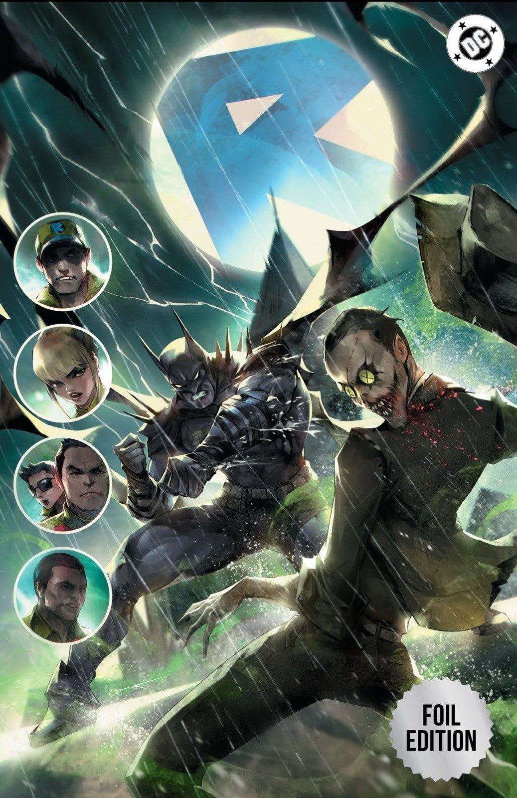 [PRESSED] ABSOLUTE BATMAN 20 🦇 TAO 3PACK TRADE FOIL VIRGIN GLOW-IN-THE-DARK SET