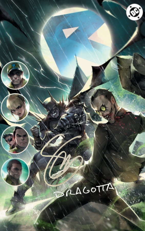 [2x SIGNED] ABSOLUTE BATMAN 20🔥IVAN TAO FOIL VIRGIN SIGNED BY SNYDER & DRAGOTTA