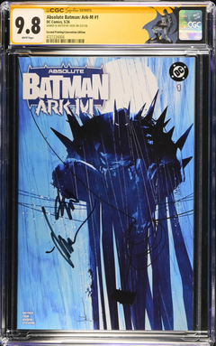ABSOLUTE BATMAN: ARK-M #1 SS CGC 9.8 🔥 SIGNED AND SKETCH BY JOCK 2ND PRINT