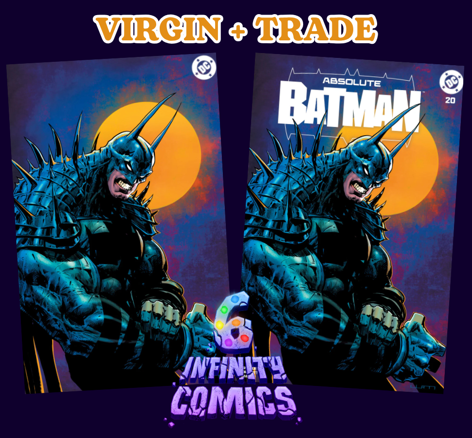 ABSOLUTE BATMAN #20 🦇🔥 LIAM SHARP EXCLUSIVE VIRGIN & TRADE DRESS SET PRE-SALE