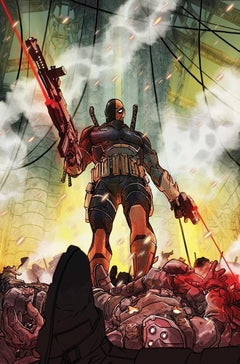 DEATHSTROKE THE TERMINATOR 1 🔥 CVR A CARMINE DI GIANDOMENICO SIGNED TONY FLEECS