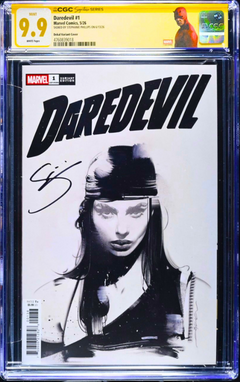 [9.9 CGC SS] DAREDEVIL #1 🔥 1:500 DEKAL VARIANT SIGNED BY STEPHANIE PHILLIPS