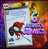 AMAZING SPIDER-MAN #51 CGC 9.8 SS 🔥 SIGNED BY SKOTTIE YOUNG BIG MARVELS VARIANT