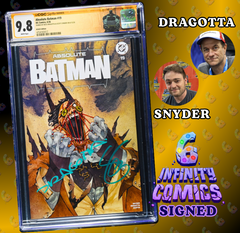 ABSOLUTE BATMAN #19 SS CGC 9.8 🔥 HILL COVER 2x SIGNED BY SNYDER & DRAGOTTA