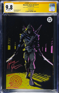 ABSOLUTE GREEN ARROW 1 🔥DEXTER SOY VIRGIN SIGNED & STAMP BY PORNSAK PICHETSHOTE
