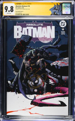 ABSOLUTE BATMAN #18 SS CGC 9.8 🔥 DEXTER SOY COVER A SIGNED BY SCOTT SNYDER