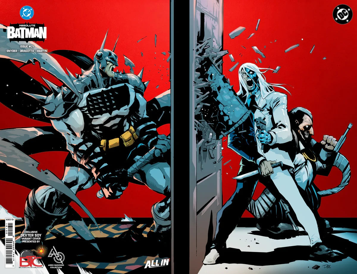 ABSOLUTE BATMAN 21 🦇🔥 SOY 3-PACK TRADE, VIRGIN, RED FOIL EXCLUSIVE WRAPAROUND