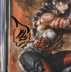 ABSOLUTE WONDER WOMAN #15 CGC 9.8 SS 🔥 COVER D KYUYONG EOM SIGNED AND REMARKED