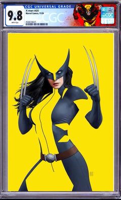 X-MEN #20 JTC TYLER CHRISTOPHER EXPO NEGATIVE CGC 9.8 X-23 VIRGIN VARIANT