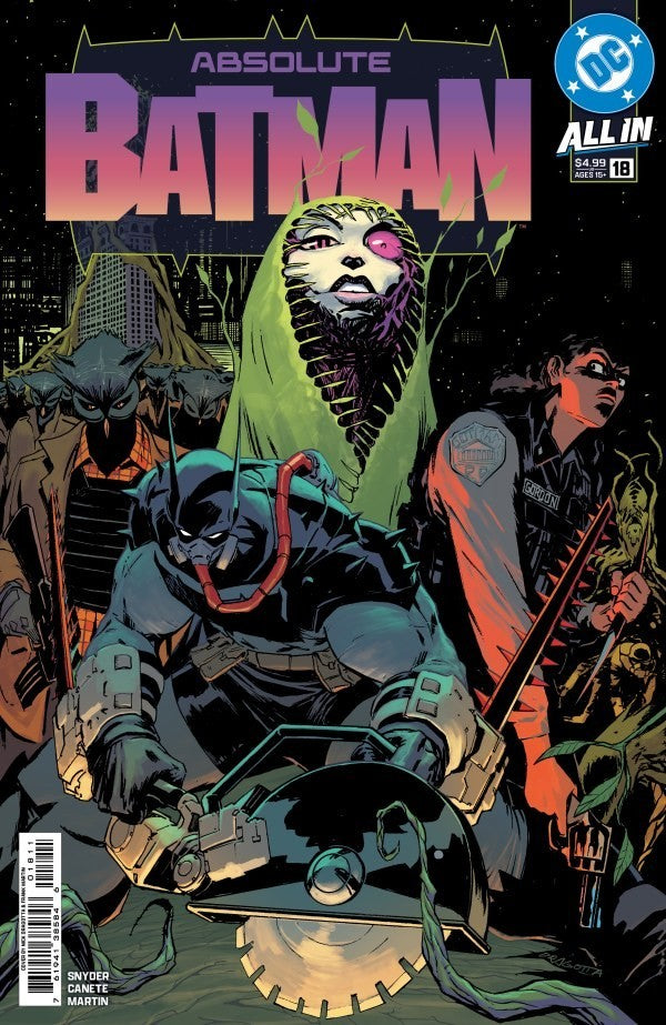 ABSOLUTE BATMAN #18 🦇🔥 NATHAN SZERDY VARIANT RETAILER EXCLUSIVE LTD 1000