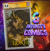 LOKI #1 SS CGC 9.8 🔥 SIGNED BY STANLEY ARTGERM LAU