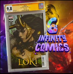 LOKI #1 SS CGC 9.8 🔥 SIGNED BY STANLEY ARTGERM LAU