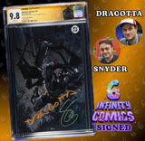 ABSOLUTE BATMAN #19 SS CGC 9.8 🔥 CLAYTON CRAIN COVER SIGNED BY SNYDER DRAGOTTA