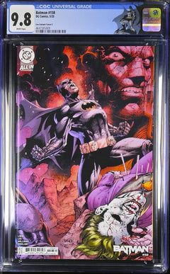 BATMAN #158 CGC 9.8 🔥 CVR C 1:1000 JIM LEE CONNECTING VARIANT CUSTOM LABEL