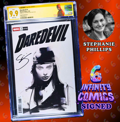 [9.9 CGC SS] DAREDEVIL #1 🔥 1:500 DEKAL VARIANT SIGNED BY STEPHANIE PHILLIPS